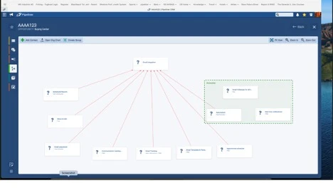 Coevera CRM screenshot