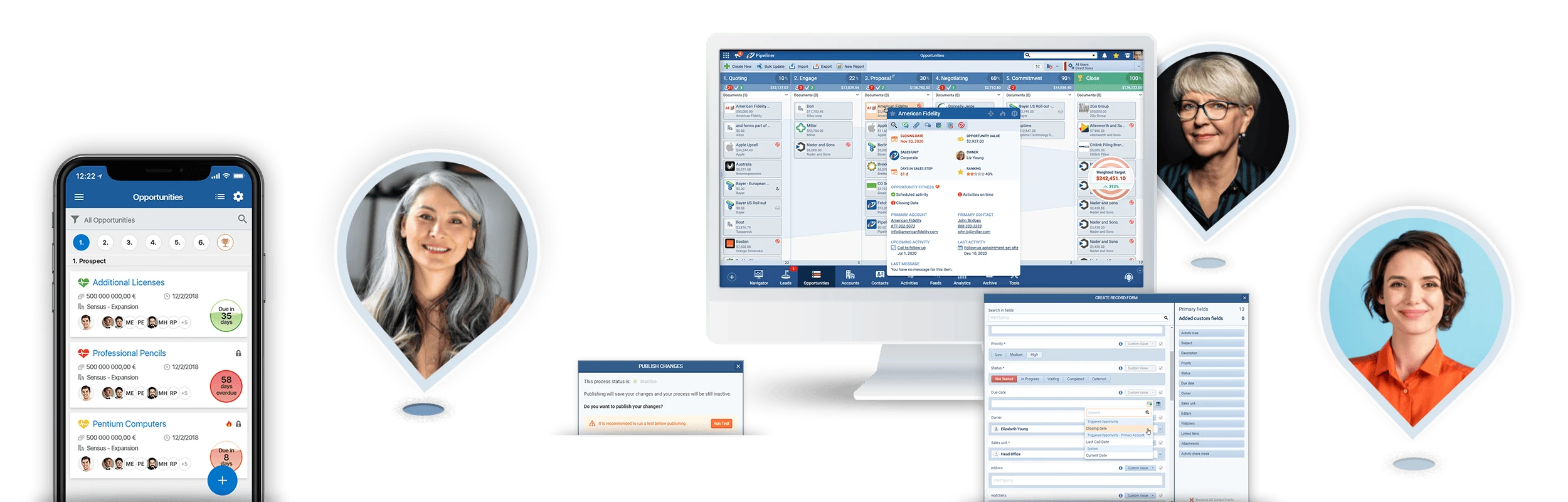 Coevera CRM screenshot