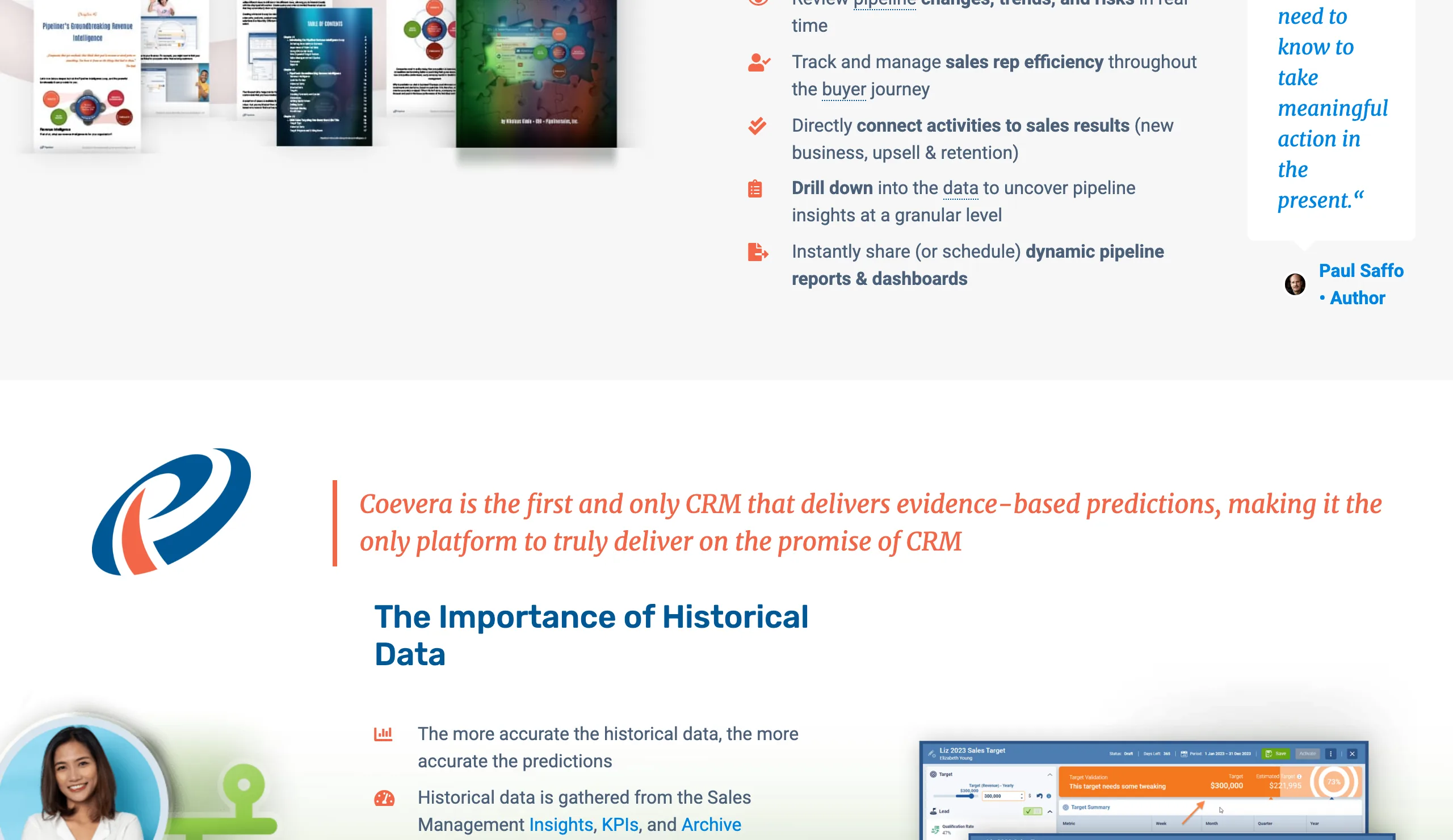 Preview of the Revenue Intelligence page