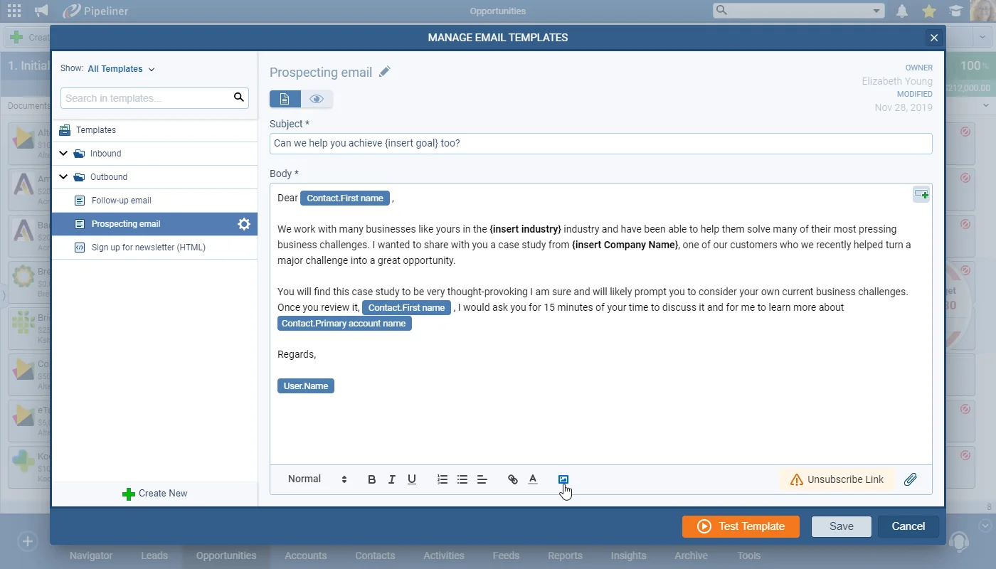 Images Support in Emails and Notes