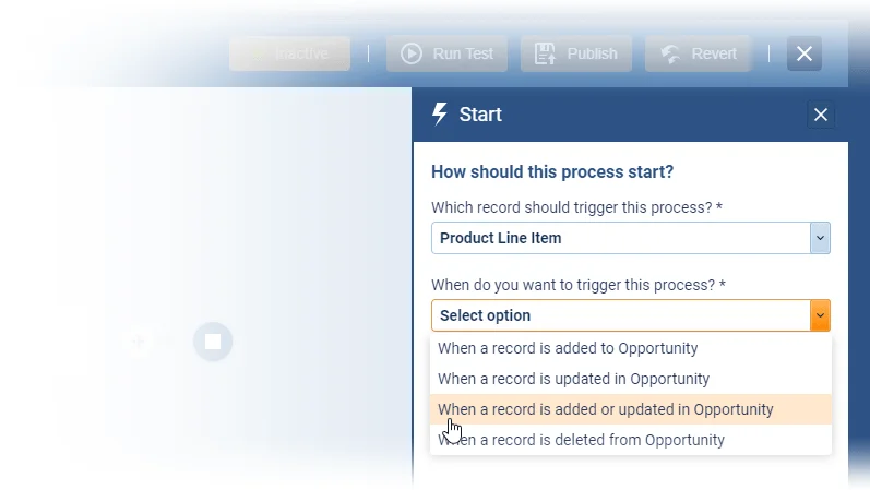 Automatizer — using Product Line Items as a Trigger