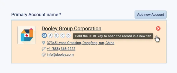 Links in Cards Reports, Grids