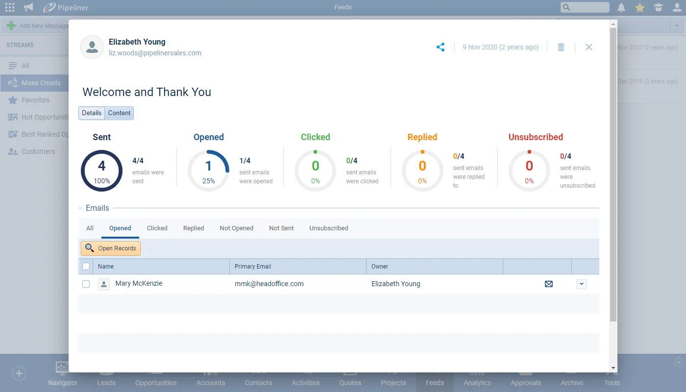 Working with Mass Email Recipients