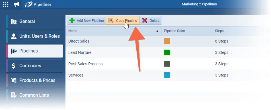 Copy Pipeline