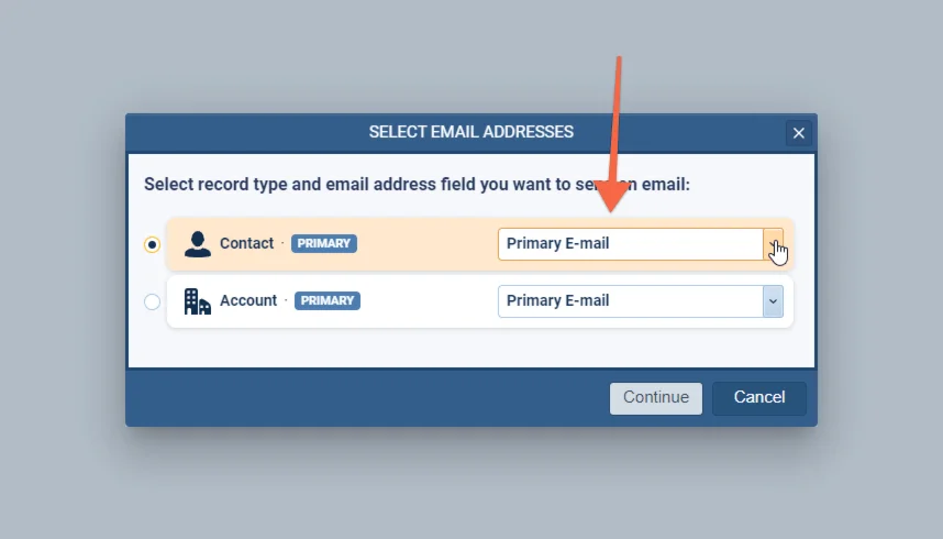 Sending emails