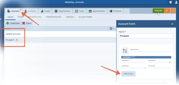 Brand new Multiple Account & Contact Forms