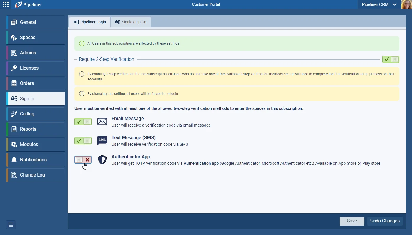 Two factor authentication + Using Microsoft/Google for authorization