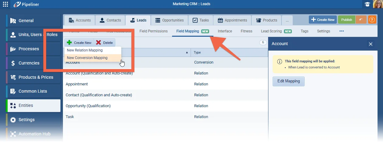 Field Mapping › Record Conversion