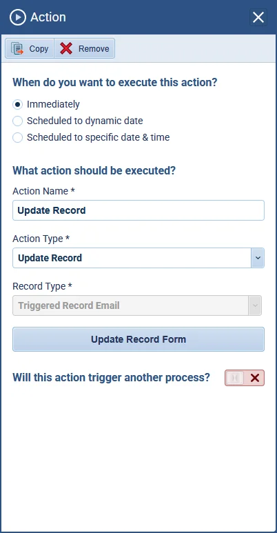 Update Record