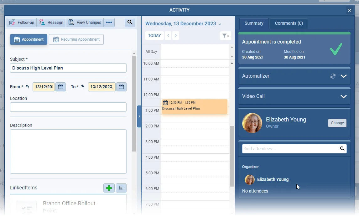 Improvements to Calendar Synchronization