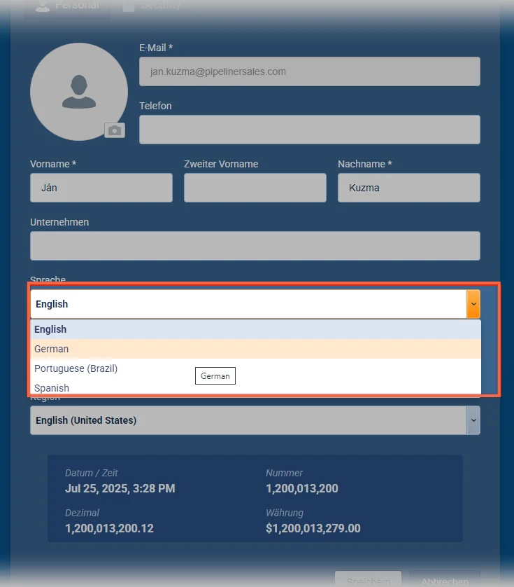 Preselect AI default languages by General Language Setting