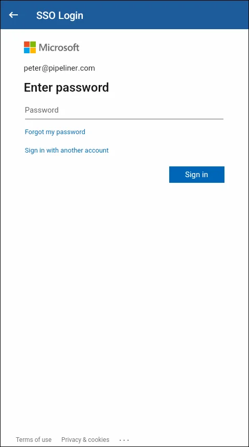 Mobile App: 3rd-Party SSO Flow (Android)