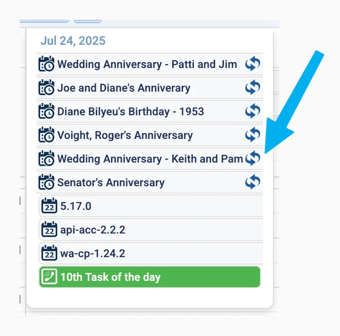 Task List: Inner Scrolling