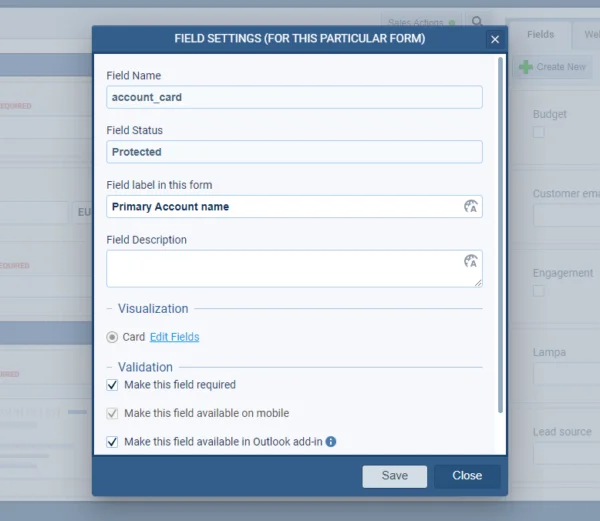 Card View Customizations / Card View Support for Lookup Fields
