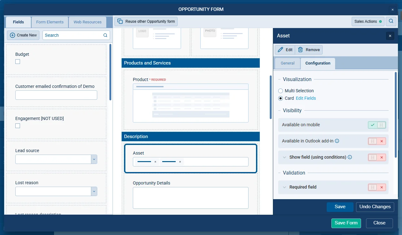 Card View Details For Custom Entity Lookup