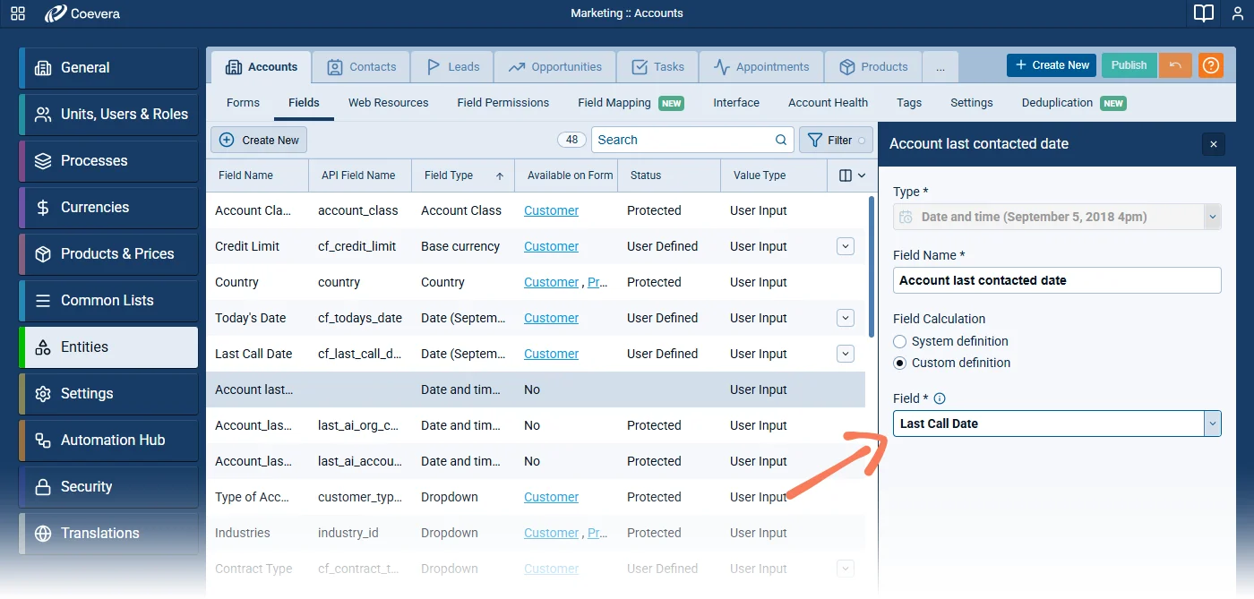Last Contacted Date: Configurable Calculation