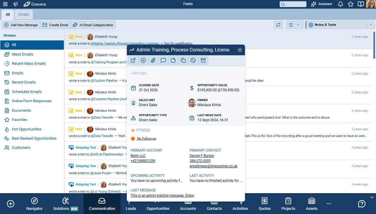 Linked Record Column for Notes