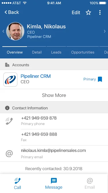 Contact Overview